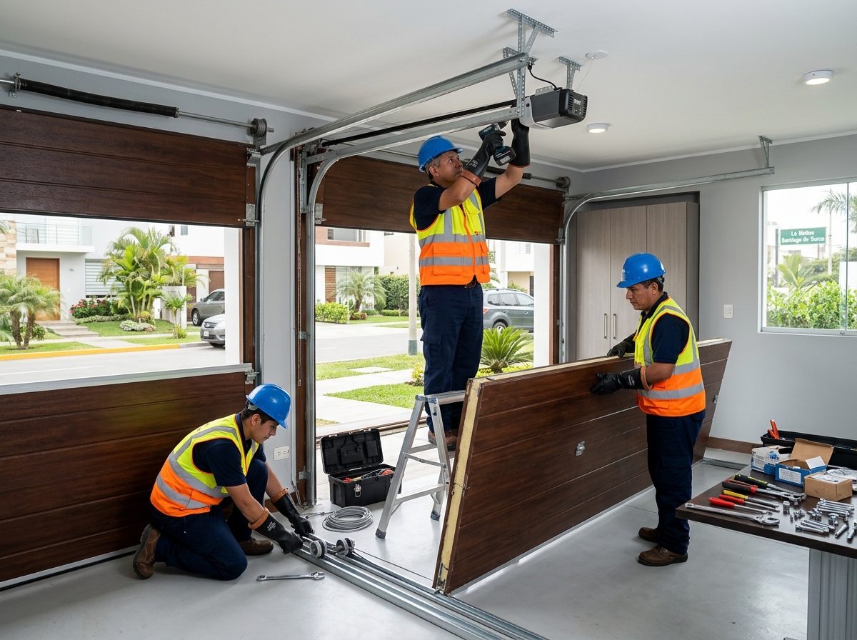 Tecnología en puertas de garaje en Carabayllo