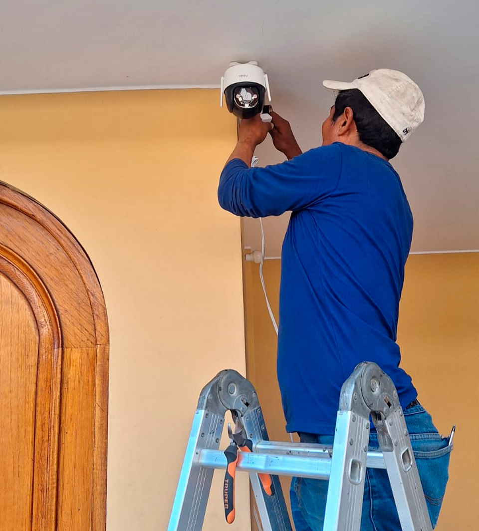 Instalación de cámaras de seguridad