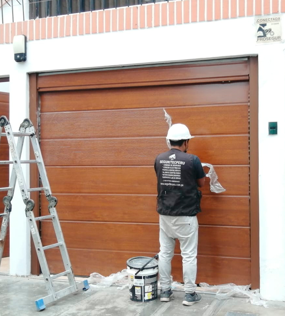 reparación de puertas de garaje