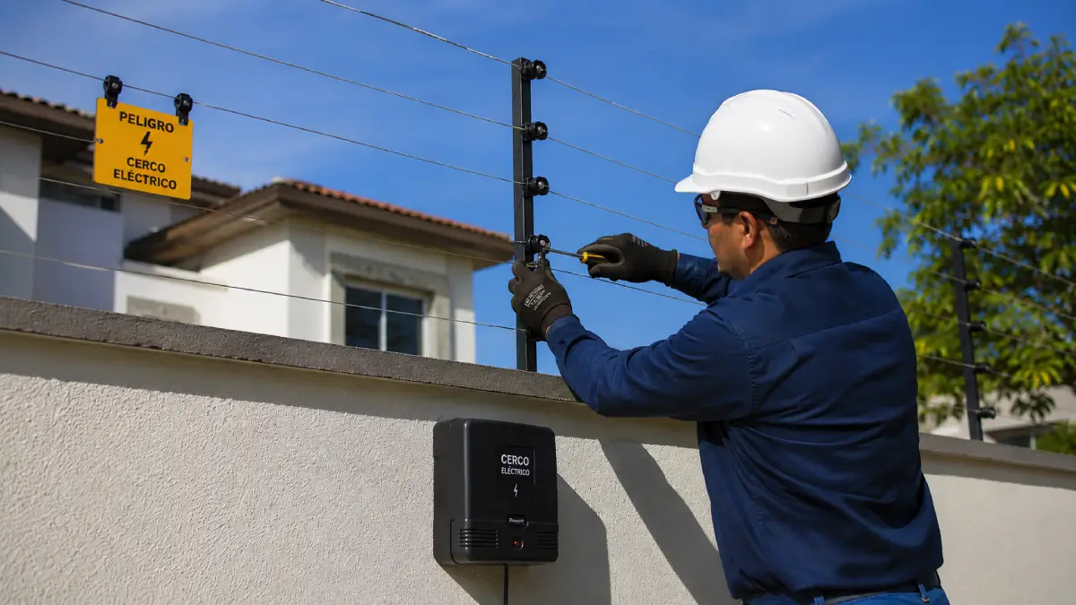 mantenimiento de cerco electrico